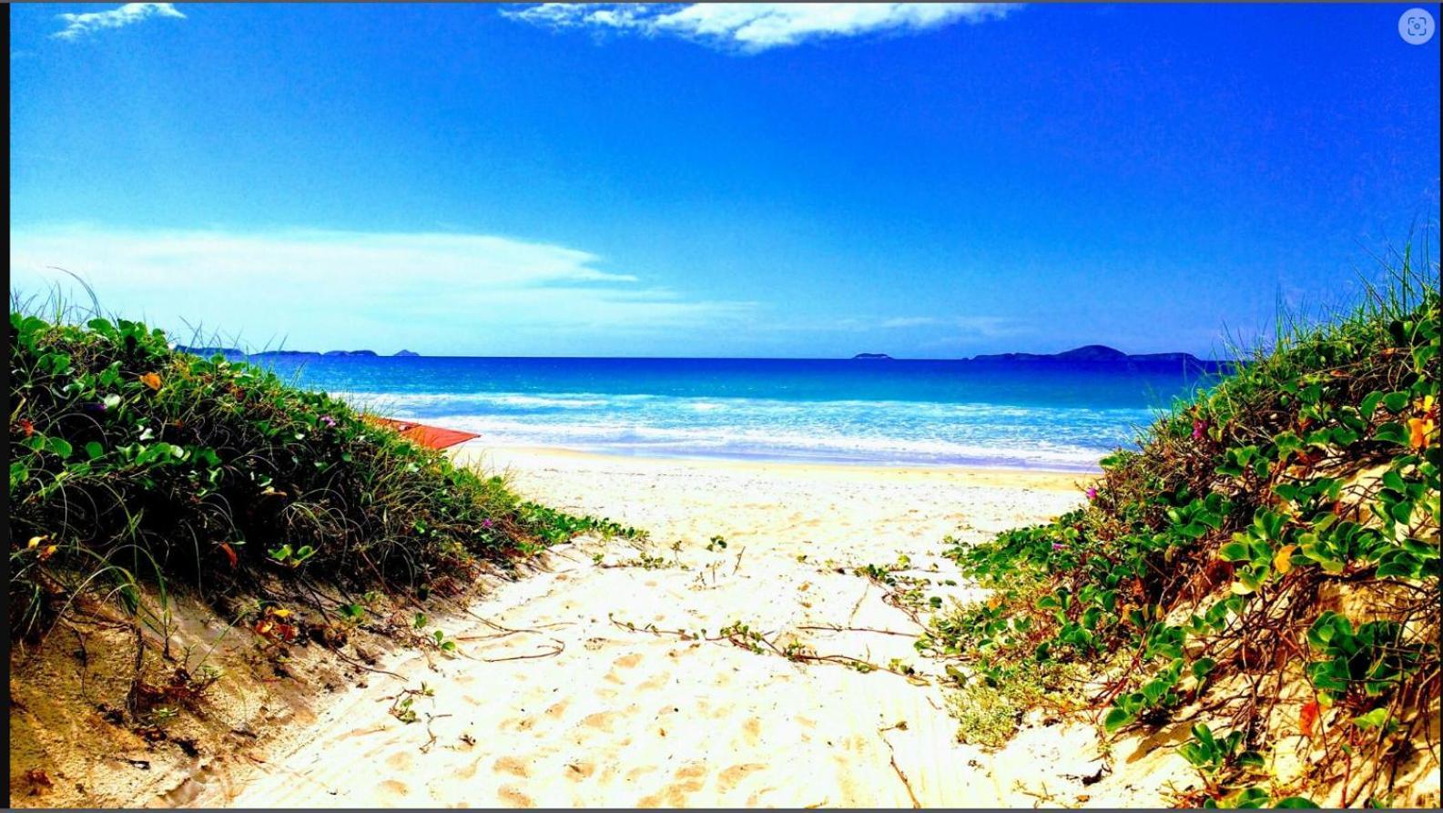 Casa Temporada De Frente Para A Praia Do Pero Cabo Frio Exteriér fotografie